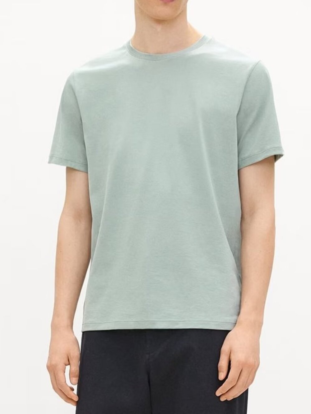 Theory - Men's Shirt: Precise Tee in Cotton Jersey - Size L